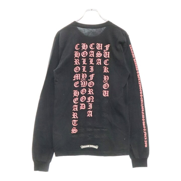 楽天市場】CHROME HEARTS(クロムハーツ) サイズ:S Neon Pink Print L/S 