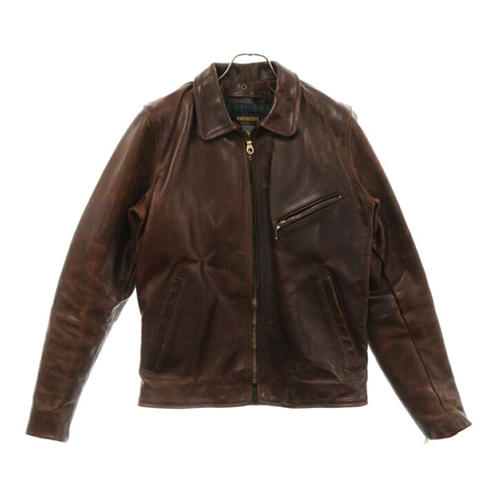 楽天市場】VANSON(バンソン) サイズ:34 SINGLE RIDERS JACKET HORSE  