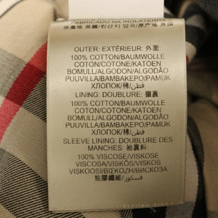 楽天市場】BURBERRY LONDON(バーバリーロンドン) サイズ:36 裏地 