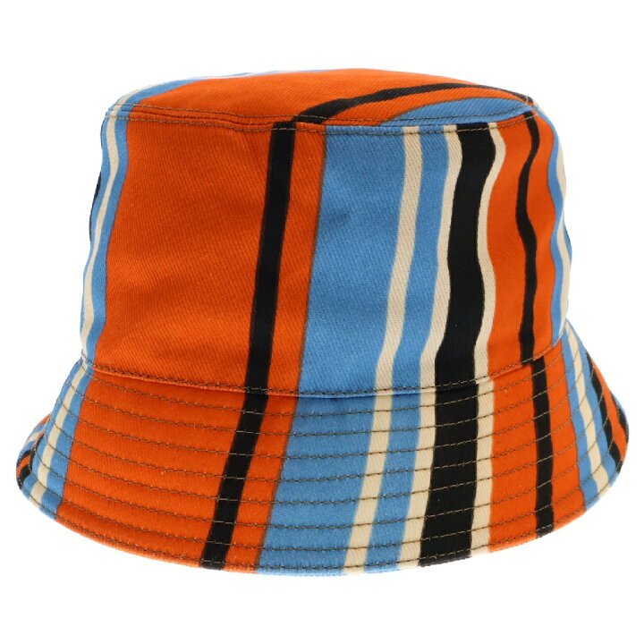 楽天市場】PRADA(プラダ) サイズ:L Print Drill Hat プリントドリル 