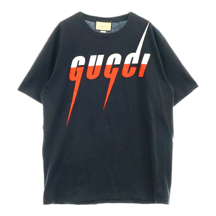楽天市場】GUCCI(グッチ) サイズ:XL Blade Print Tee ブレードロゴ 