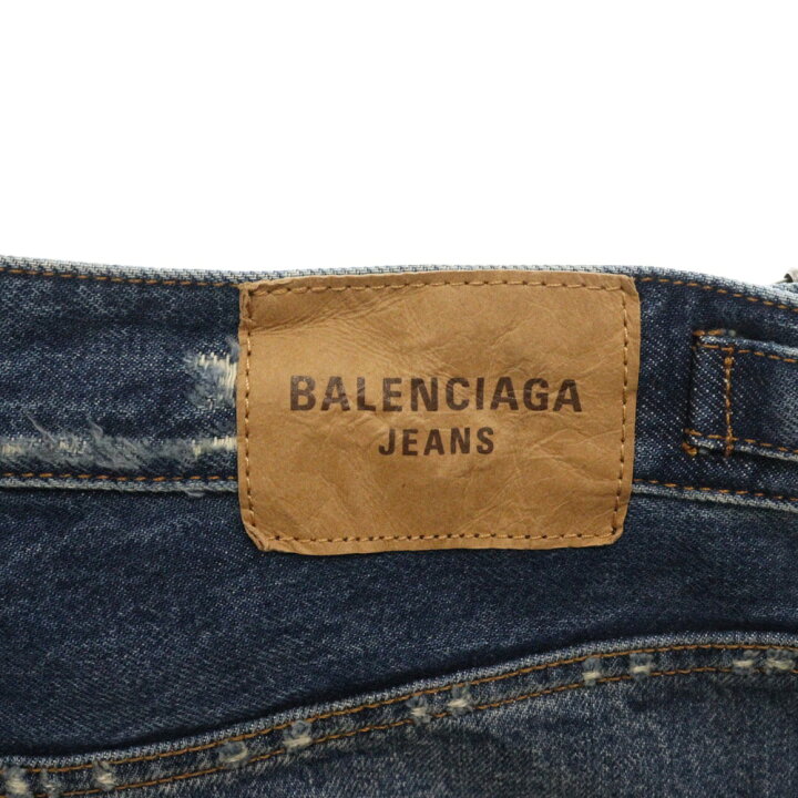 楽天市場】BALENCIAGA(バレンシアガ) サイズ:S ダメージ加工 