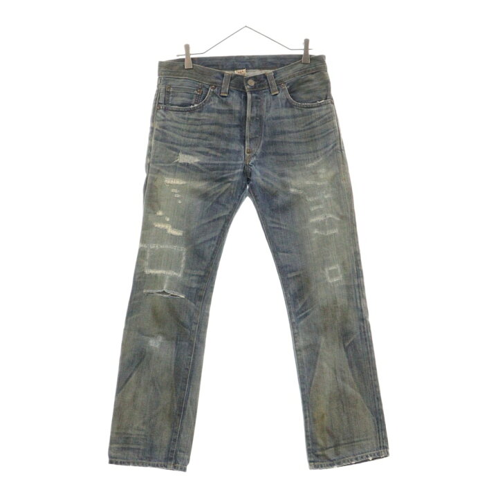 楽天市場】RRL(ダブルアールエル) サイズ:27 ダメージ加工 シンチ 
