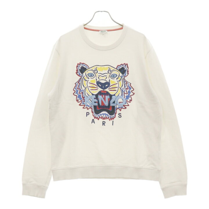 楽天市場】KENZO(ケンゾー) サイズ:XL タイガーロゴ刺繍 クルー 