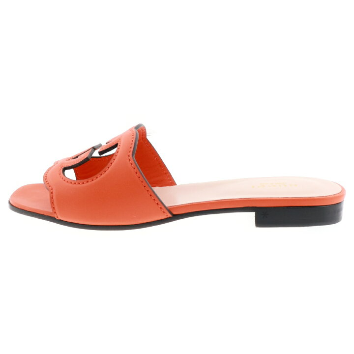楽天市場】GUCCI(グッチ) サイズ:36 Interlocking G Cut-Out Slide 