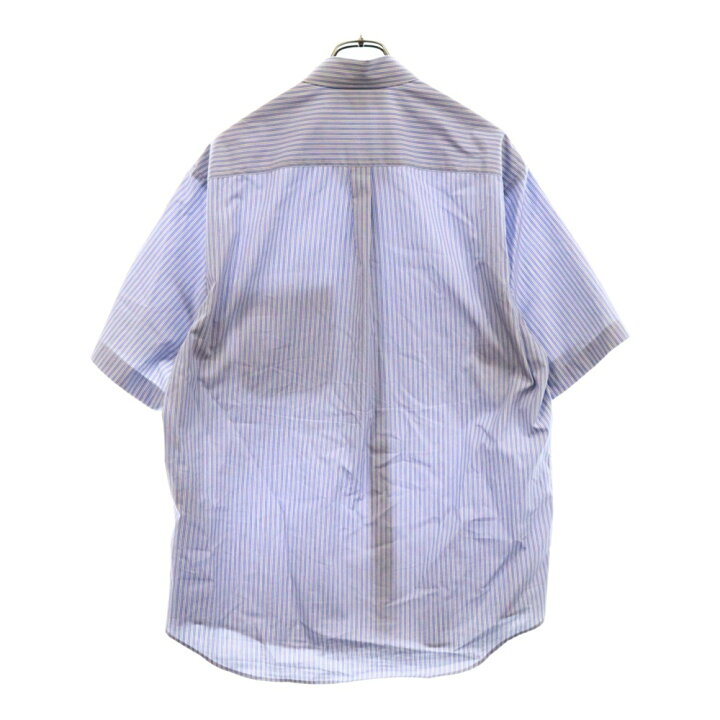 楽天市場】GUCCI(グッチ) サイズ:48 23SS Logo Patch Stripe S/S Shirt 