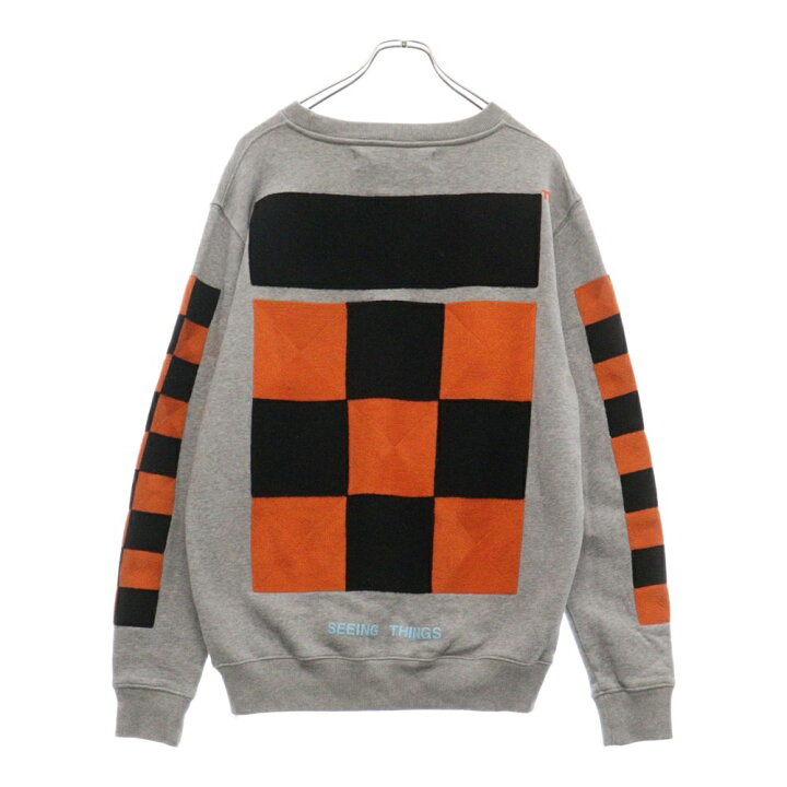 楽天市場】OFF-WHITE(オフホワイト) サイズ:M SEEING THINGS クルー 