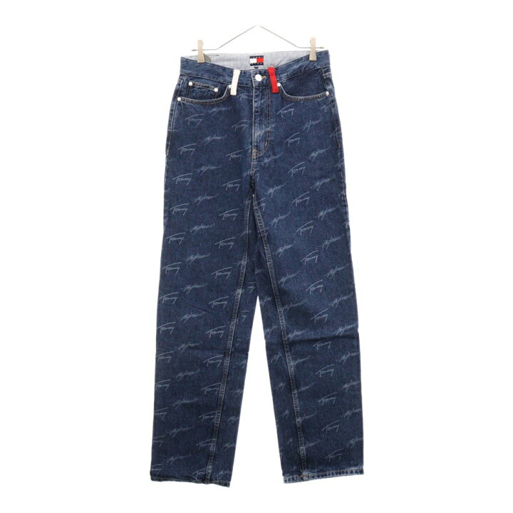 楽天市場】TOMMY(トミー) サイズ:28 ×MYne マイン ロゴ 総柄 デニム 