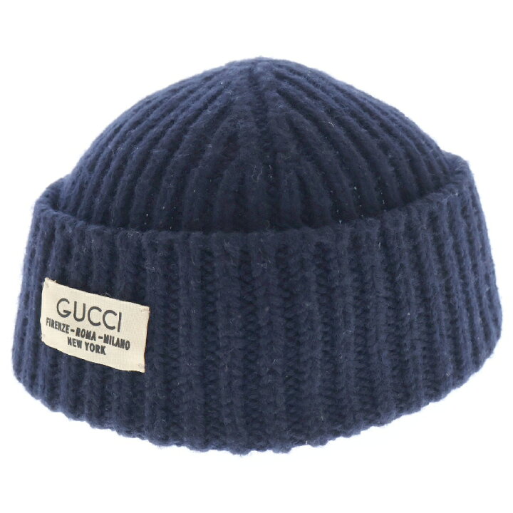 楽天市場】GUCCI(グッチ) サイズ:M ロゴプリントラベル リブ ウール 