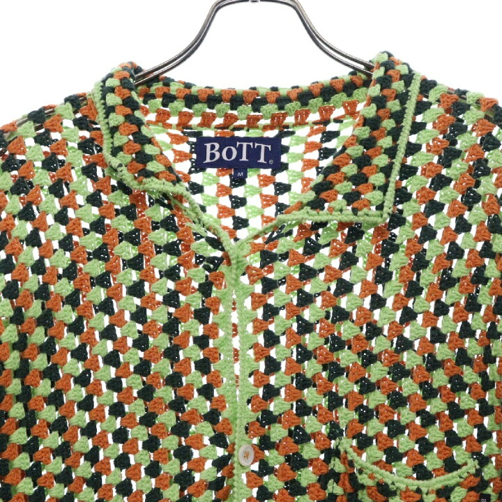 楽天市場】BoTT(ボット) サイズ:M 24SS Cotton Crochet Knit Shirts 