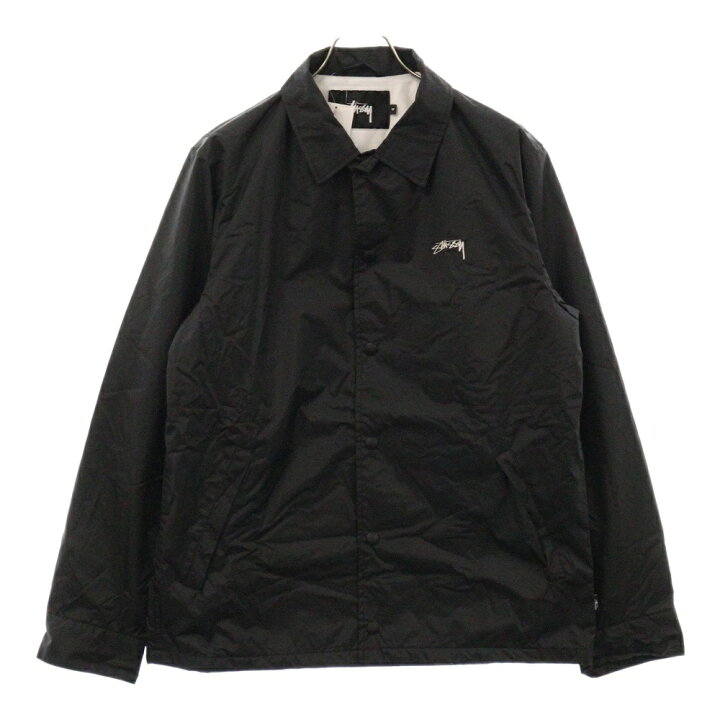 楽天市場】STUSSY(ステューシー) サイズ:M ロゴ刺繍コーチジャケット  