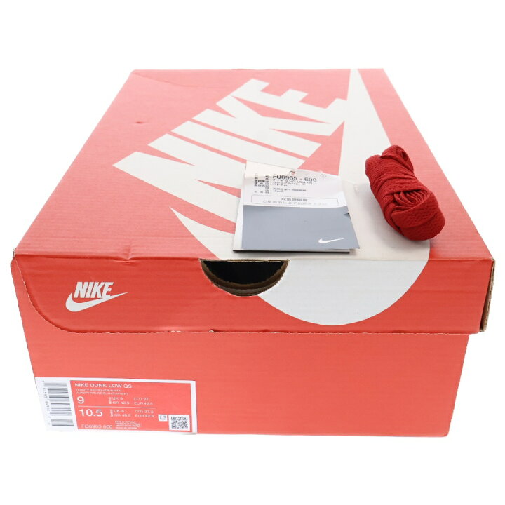 楽天市場】NIKE(ナイキ) サイズ:27.0cm DUNK LOW QS Varsity Red 