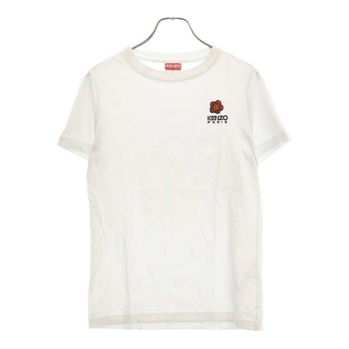 KENZO フラワーロゴ Tシャツ XS ホワイト 