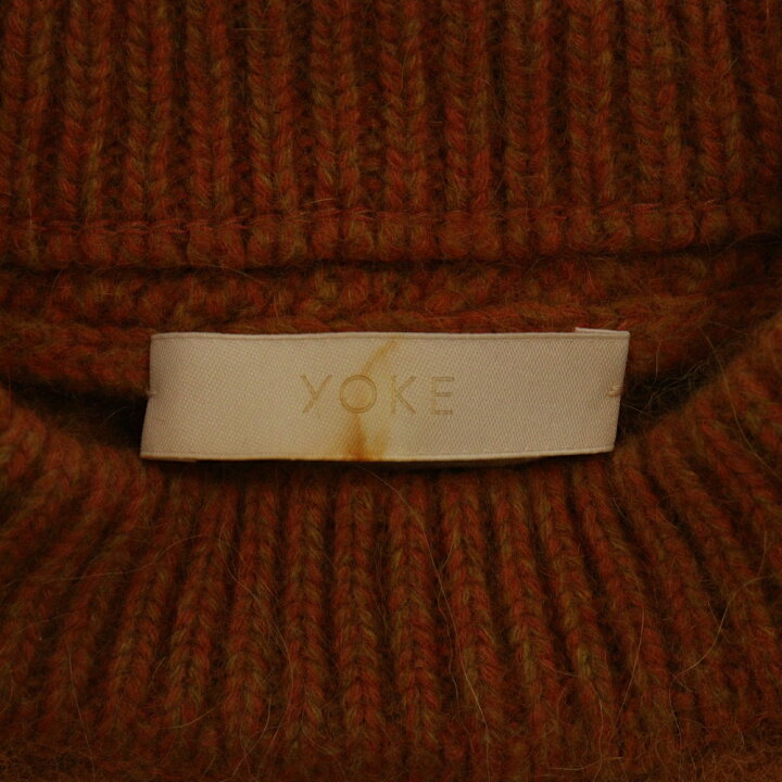 楽天市場】YOKE(ヨーク) サイズ:3 20AW CROSSING CABLE CREW NECK KNIT 