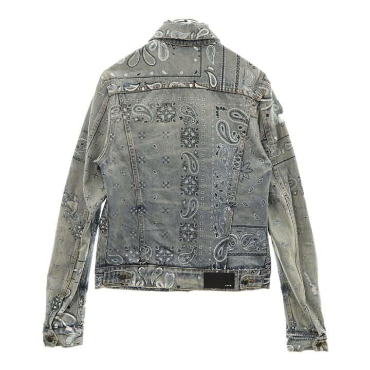 楽天市場】AMIRI(アミリ) サイズ:S Bandana Paint Denim Jacket 