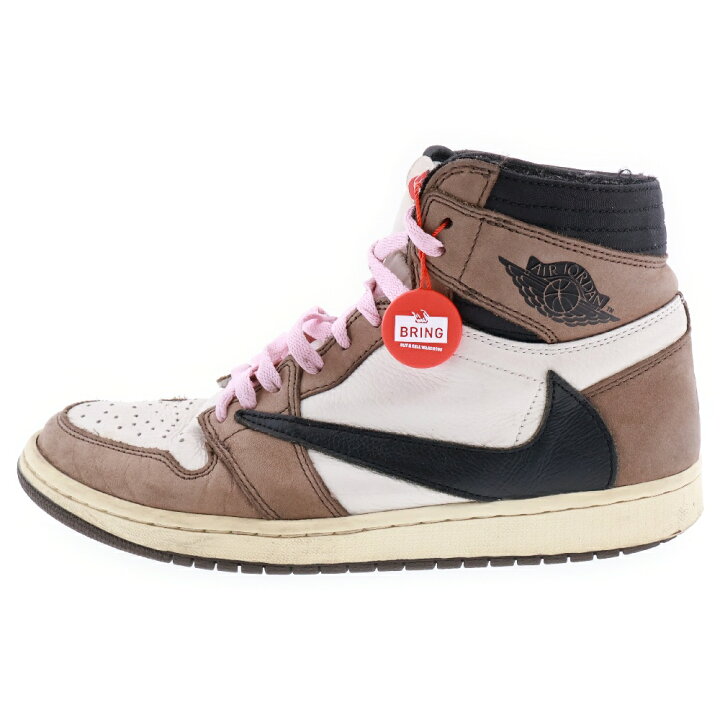 楽天市場】NIKE(ナイキ) サイズ:27.5cm ×TRAVIS SCOTT AIR JORDAN 1 
