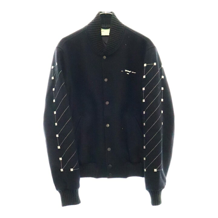 楽天市場】OFF-WHITE(オフホワイト) サイズ:XL 19AW Stadium Bomber 