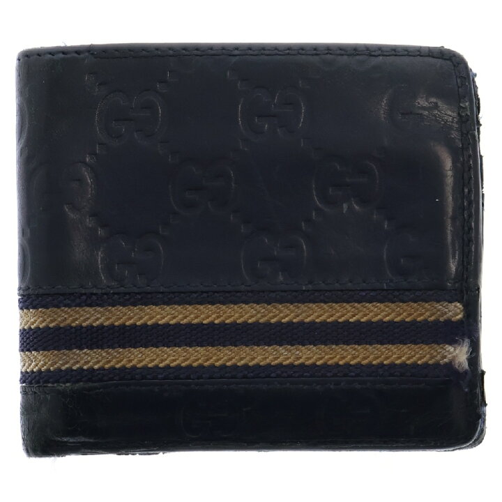 楽天市場】GUCCI(グッチ) GG柄 ラインデザイン コンパクトウォレット 2  