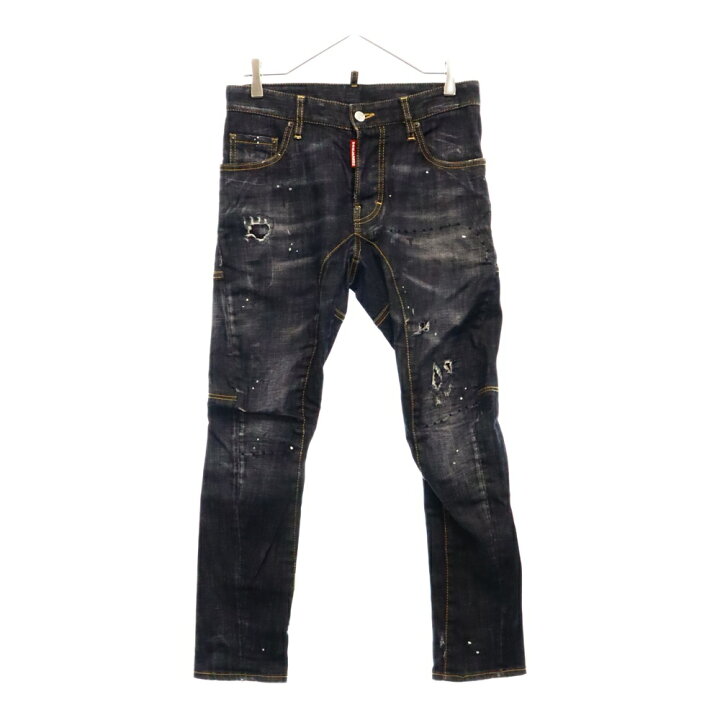 楽天市場】DSQUARED2(ディースクエアード) サイズ:42 Tidy Biker Jean  