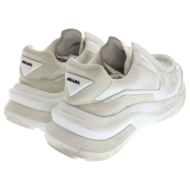 楽天市場】PRADA(プラダ) サイズ:7 Systeme 2EG424 システムスニーカー 