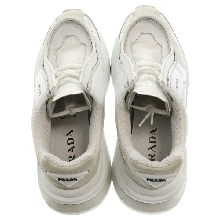 楽天市場】PRADA(プラダ) サイズ:7 Systeme 2EG424 システムスニーカー 