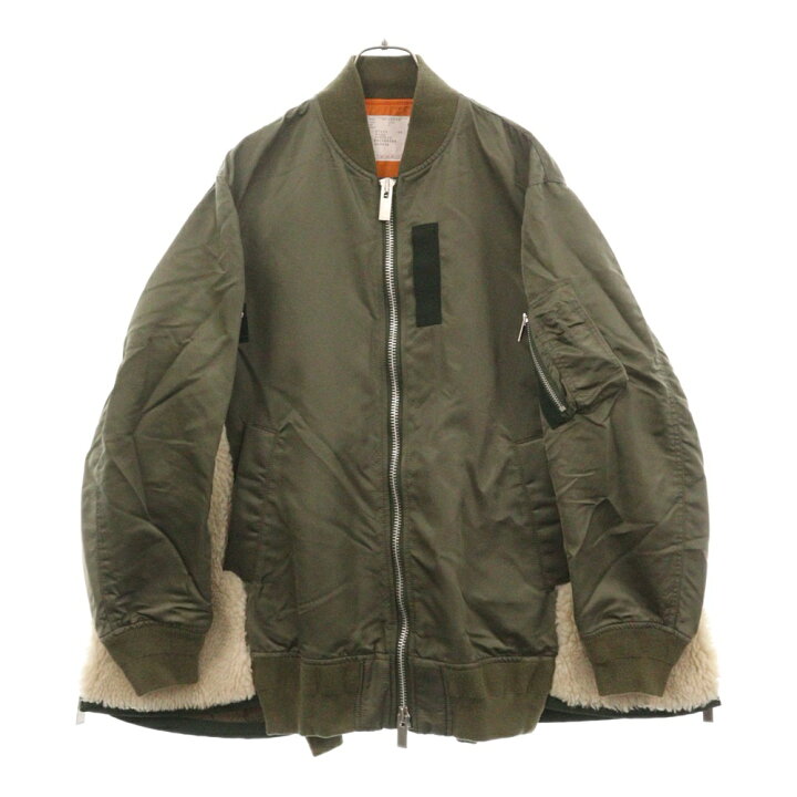 楽天市場】Sacai(サカイ) サイズ:2 20AW Nylon Twill x Faux Shearling  