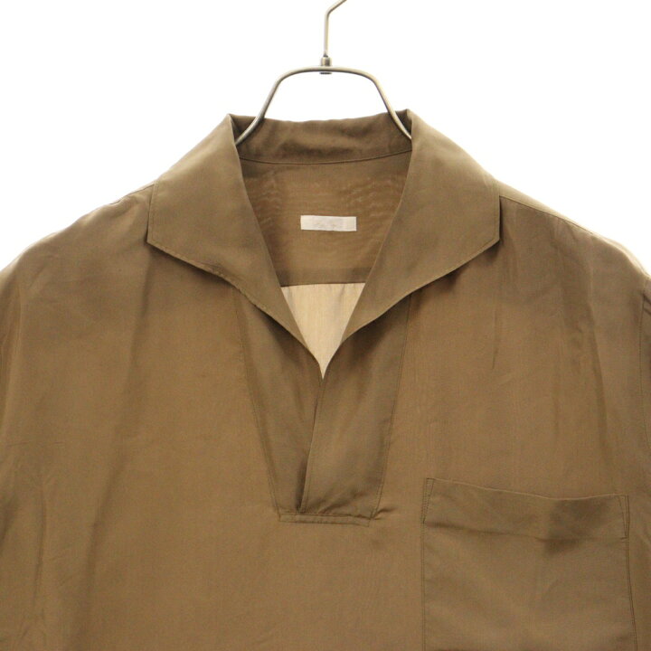 楽天市場】COMOLI(コモリ) サイズ:2 17SS シルクスキッパー半袖シャツ