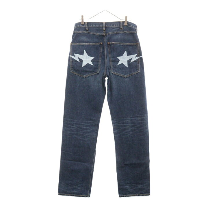 楽天市場】A BATHING APE(アベイシングエイプ) サイズ:L STA DENIM  