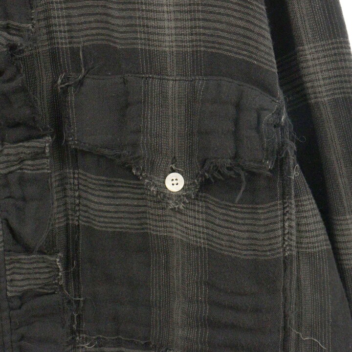 楽天市場】DAIRIKU(ダイリク) サイズ:M 21AW Triple Gauze Frill Check 
