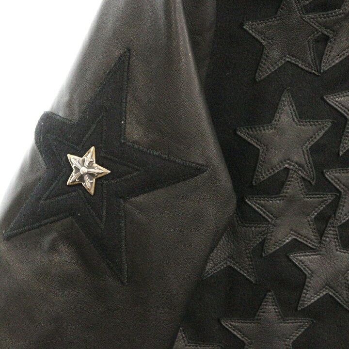 楽天市場】CHROME HEARTS(クロムハーツ) サイズ:M LETTERMAN STAR  