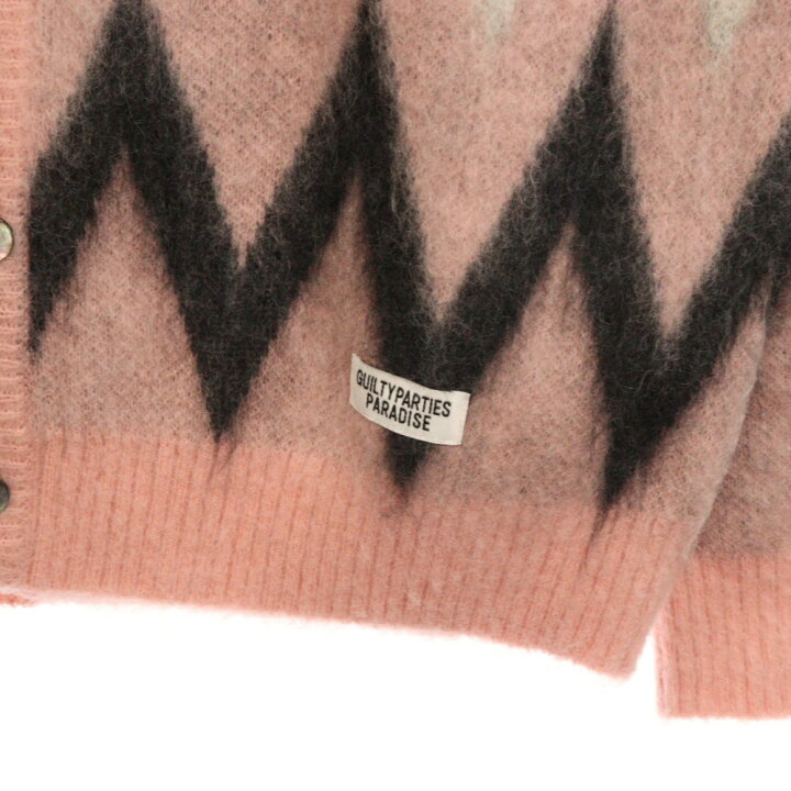 楽天市場】WACKO MARIA(ワコマリア) サイズ:M 19AW ZIGZAG MOHAIR KNIT 