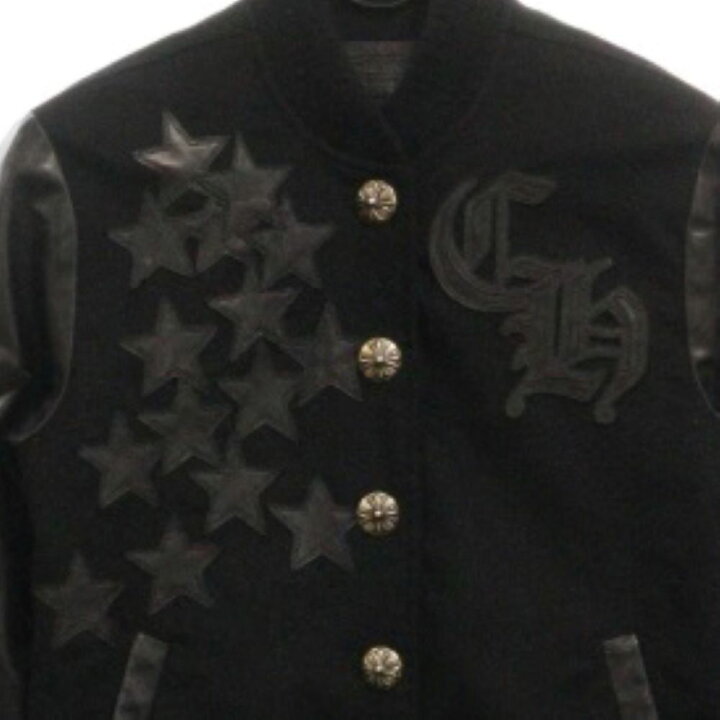 楽天市場】CHROME HEARTS(クロムハーツ) サイズ:M LETTERMAN STAR 