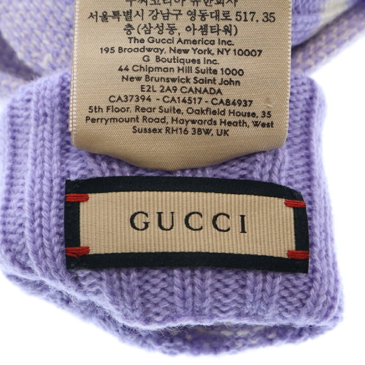 楽天市場】GUCCI(グッチ) カシミア フィンガーレスグローブ 手袋 
