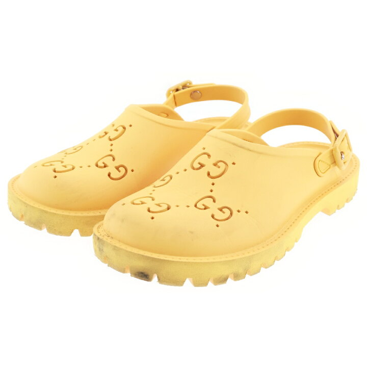 GUCCI ラバーサンダルイエロー
