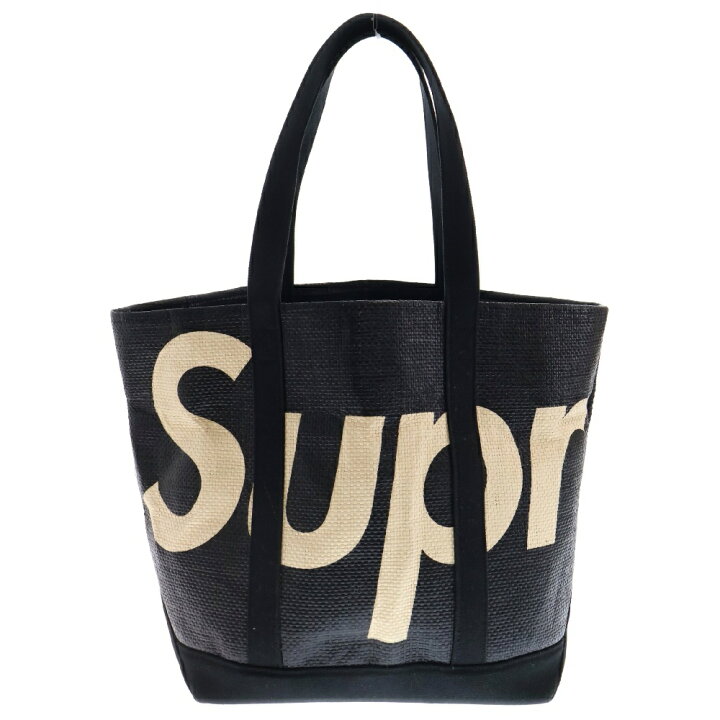 楽天市場】SUPREME(シュプリーム) 20SS Raffia Tote Bag ラフィア 