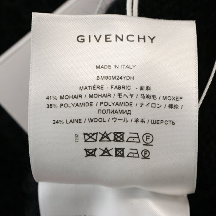 楽天市場】GIVENCHY(ジバンシィ) サイズ:S Intarsia Mohair Sweater  