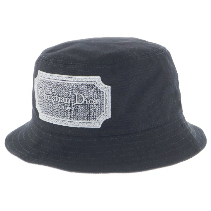 楽天市場】DIOR(ディオール) サイズ:M ワッペンロゴ ブラック バケット  