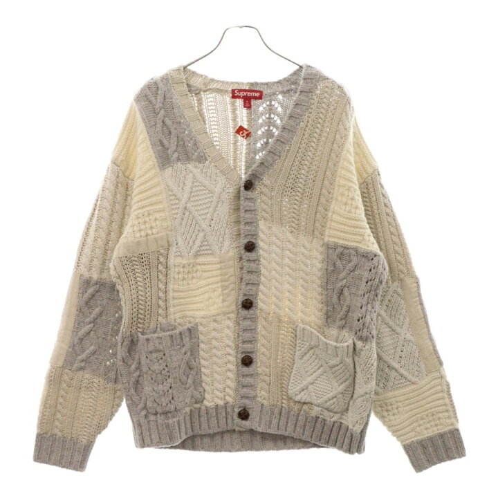 楽天市場】SUPREME(シュプリーム) サイズ:M 23AW Patchwork Cable Knit  
