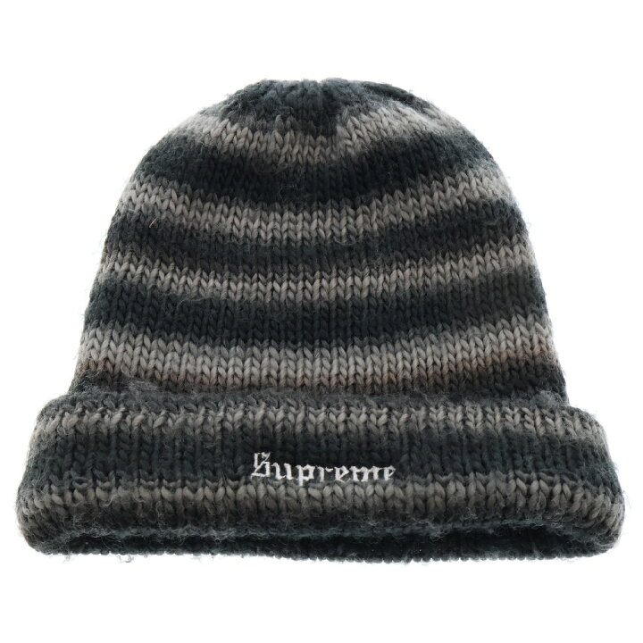 楽天市場】SUPREME(シュプリーム) 22AW Ombre Stripe Beanie ロゴ刺繍 