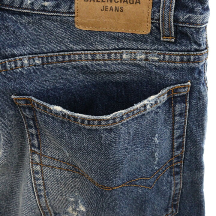 楽天市場】BALENCIAGA(バレンシアガ) サイズ:XS 23SS LOOSE FIT JEANS 