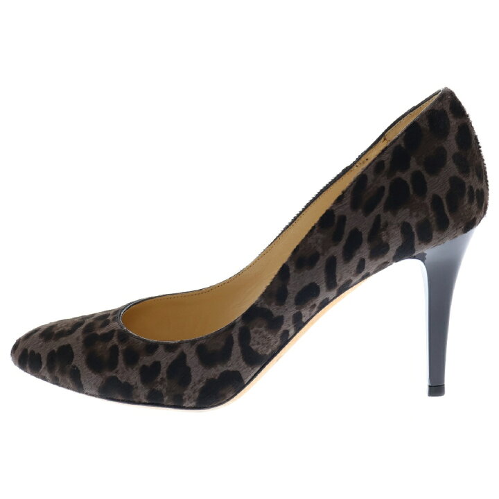 楽天市場】JIMMY CHOO(ジミーチュウ) サイズ:37.5 レオパード柄 ハラコ 