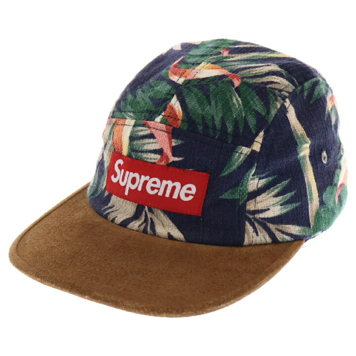 楽天市場】SUPREME(シュプリーム) 12SS Floral Suede Camp Cap 