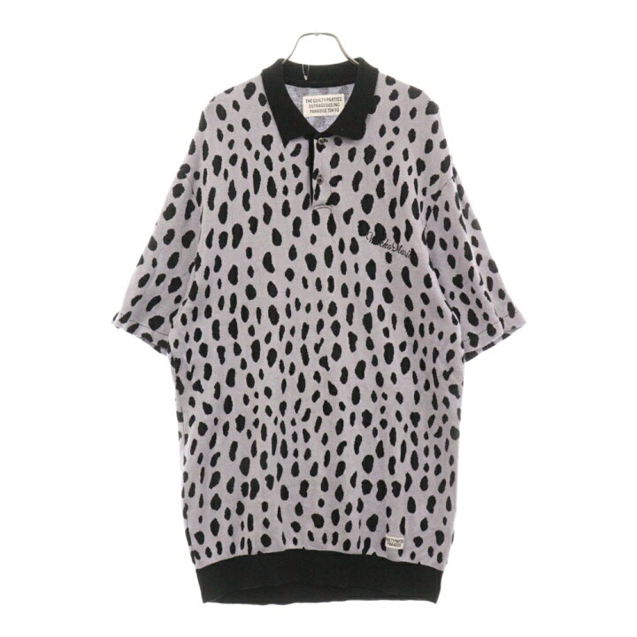 楽天市場】WACKO MARIA(ワコマリア) サイズ:XL 24SS LEOPARD KNIT POLO  