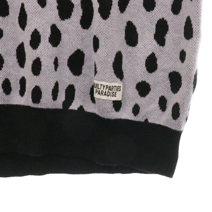 楽天市場】WACKO MARIA(ワコマリア) サイズ:XL 24SS LEOPARD KNIT POLO 
