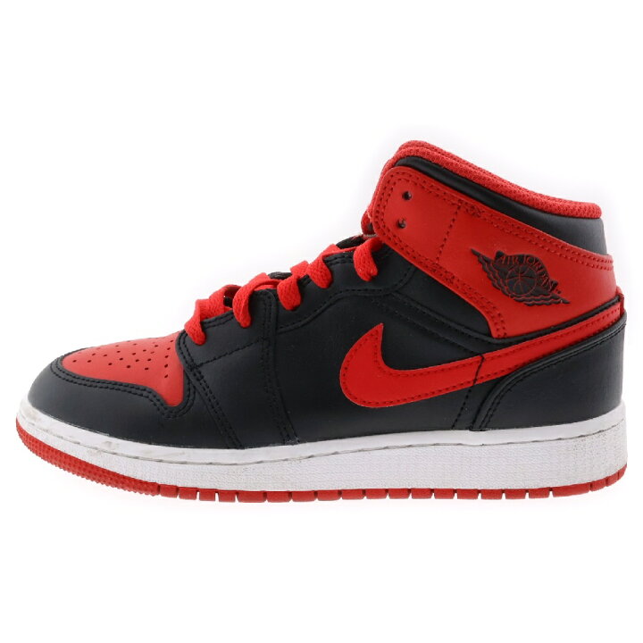 楽天市場】NIKE(ナイキ) サイズ:23.0cm GS AIR JORDAN 1 MID BRED TOE 
