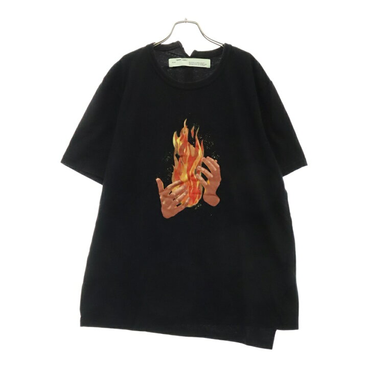 楽天市場】OFF-WHITE(オフホワイト) サイズ:XL 18SS DIAG FIRE SPLICED 