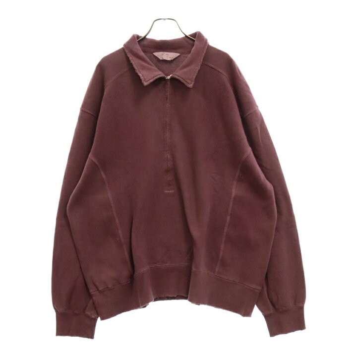 楽天市場】ANCELLM(アンセルム) サイズ:2 24AW HALF ZIP SWEAT SHIRT 