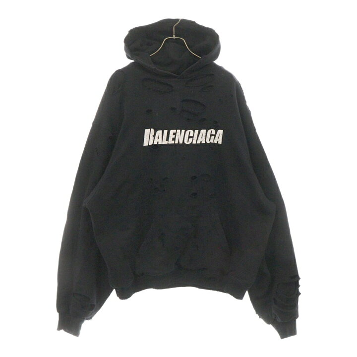 楽天市場】BALENCIAGA(バレンシアガ) サイズ:XXS 21SS Destroyed Logo  