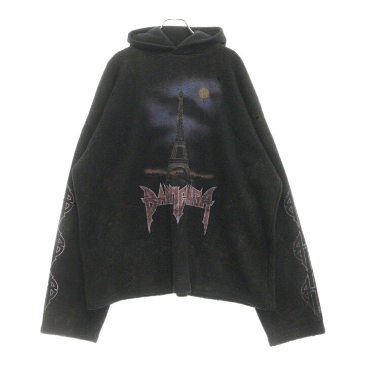 楽天市場】BALENCIAGA(バレンシアガ) サイズ:S 23SS Paris Moon Hoodie 