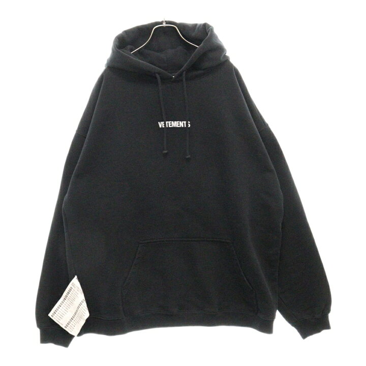 楽天市場】VETEMENTS(ヴェトモン) サイズ:XL 22SS LOGO LABEL HOODIE 